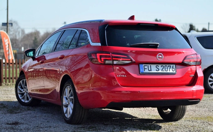 Opel Astra cena 38750 przebieg: 190600, rok produkcji 2017 z Piastów małe 154
